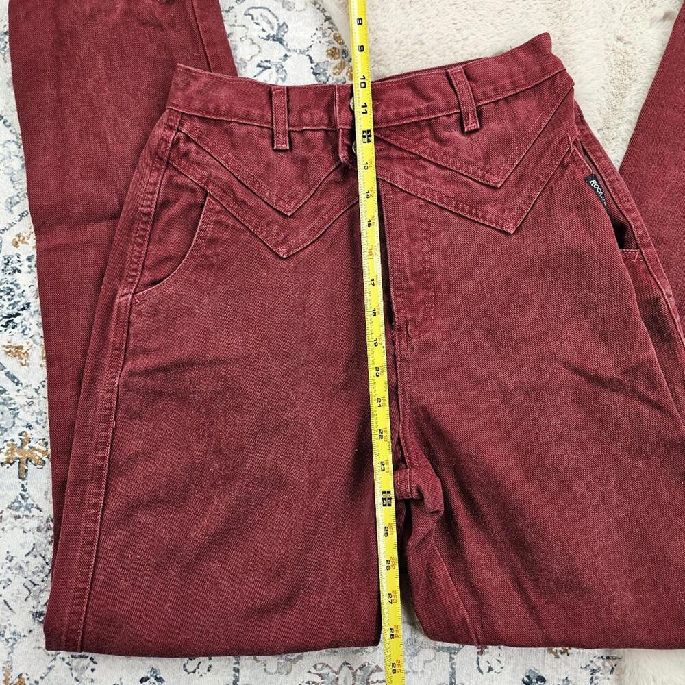 Rocky Mountain Clothing Co Rockies Red Vintage Cotton Denim Jeans Made in USA - Picture 5 of 12